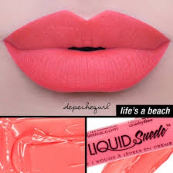 NYX Cosmetics Life's A Beach Liquid Suede Cream Lipstick - Picture 2 of 5